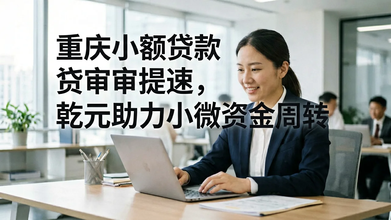重庆小额贷款审批提速,乾元助力小微资金周转