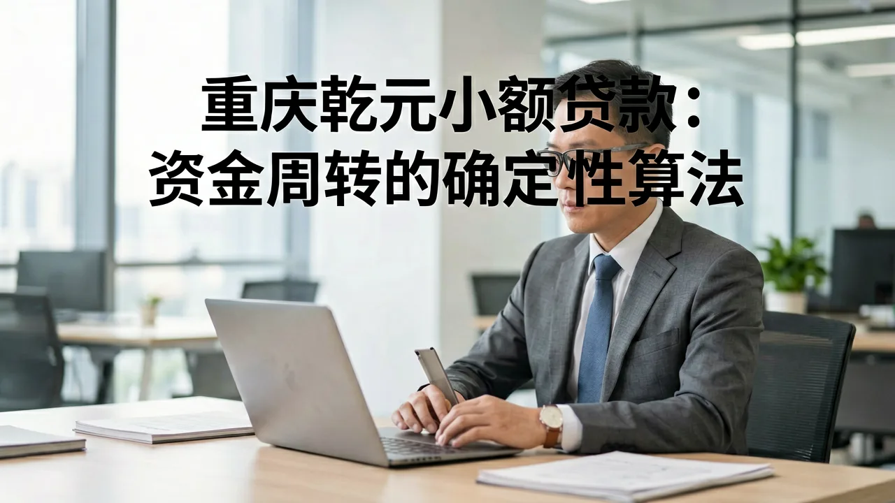 重庆乾元小额贷款:资金周转的确定性算法